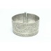 Traditional Tribal 925 Sterling Silver jewelry Cuff engraved design